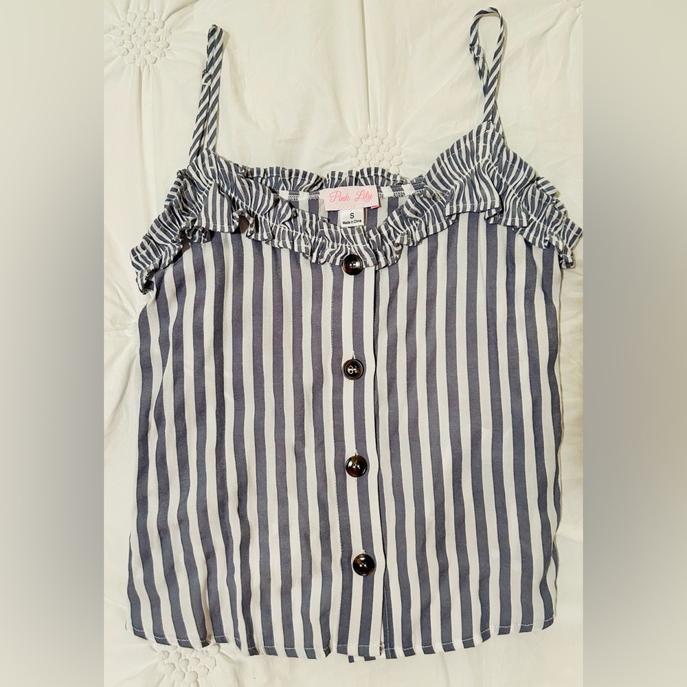 Striped tank top